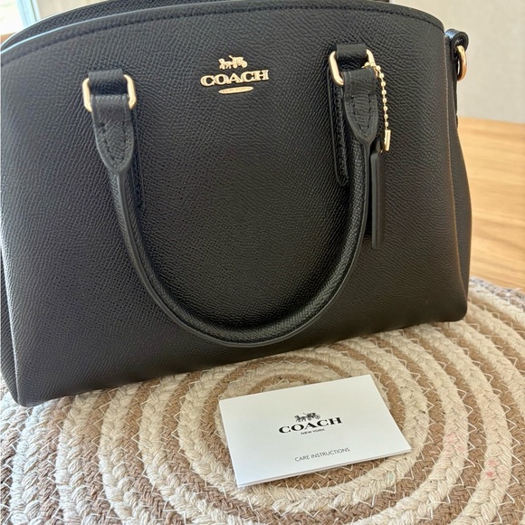 Coach Small Black Tote/Crossbody - Picture 9 of 11